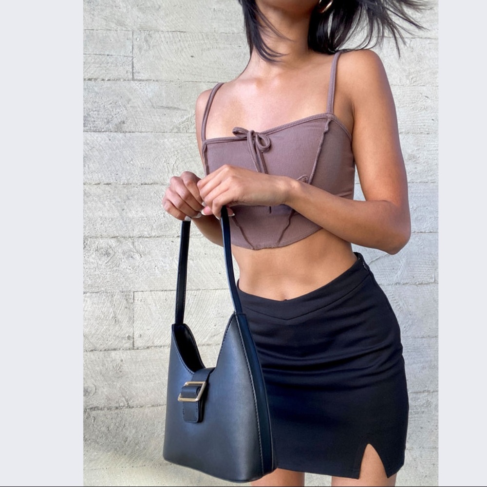 Princess Polly Black Ravyn Skort - BNWT